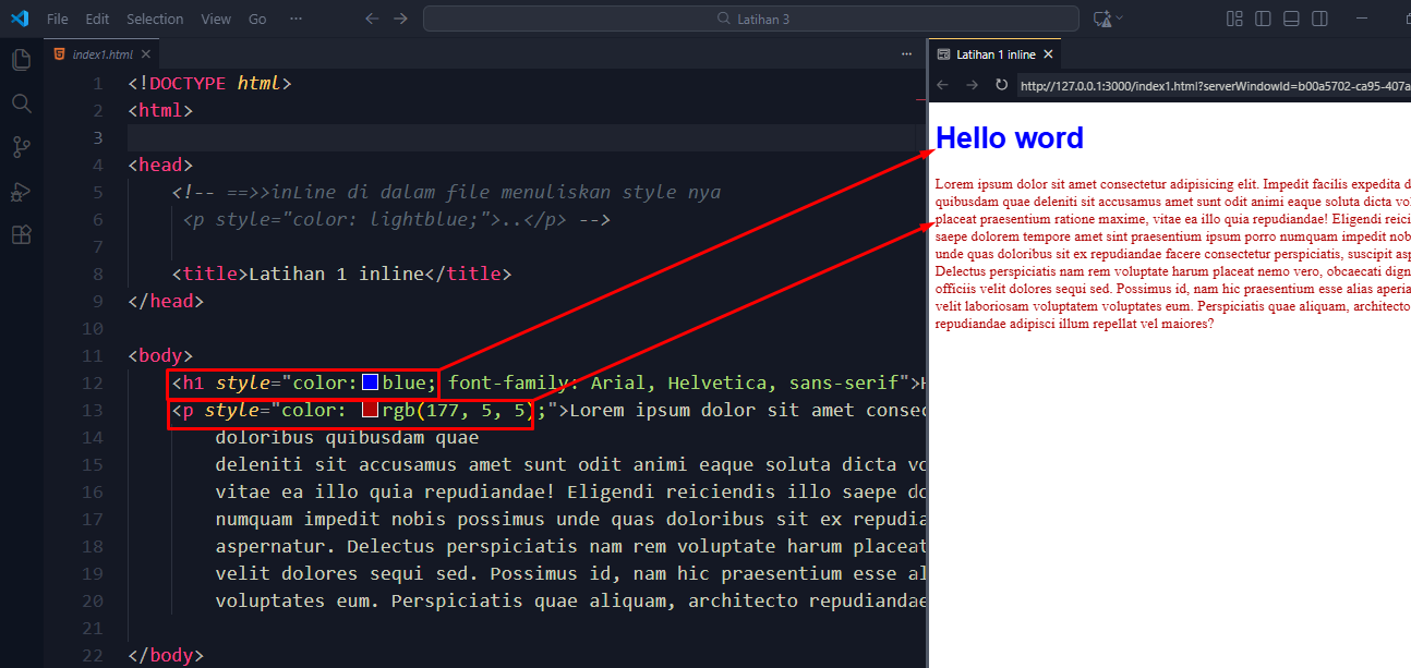 Gambar Latihan embed
