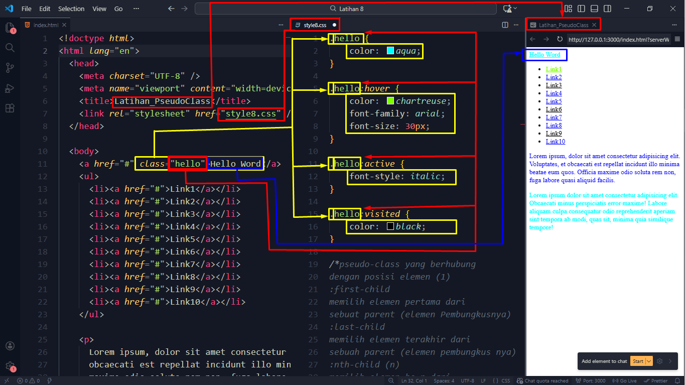 Gambar Latihan_PseudoClass