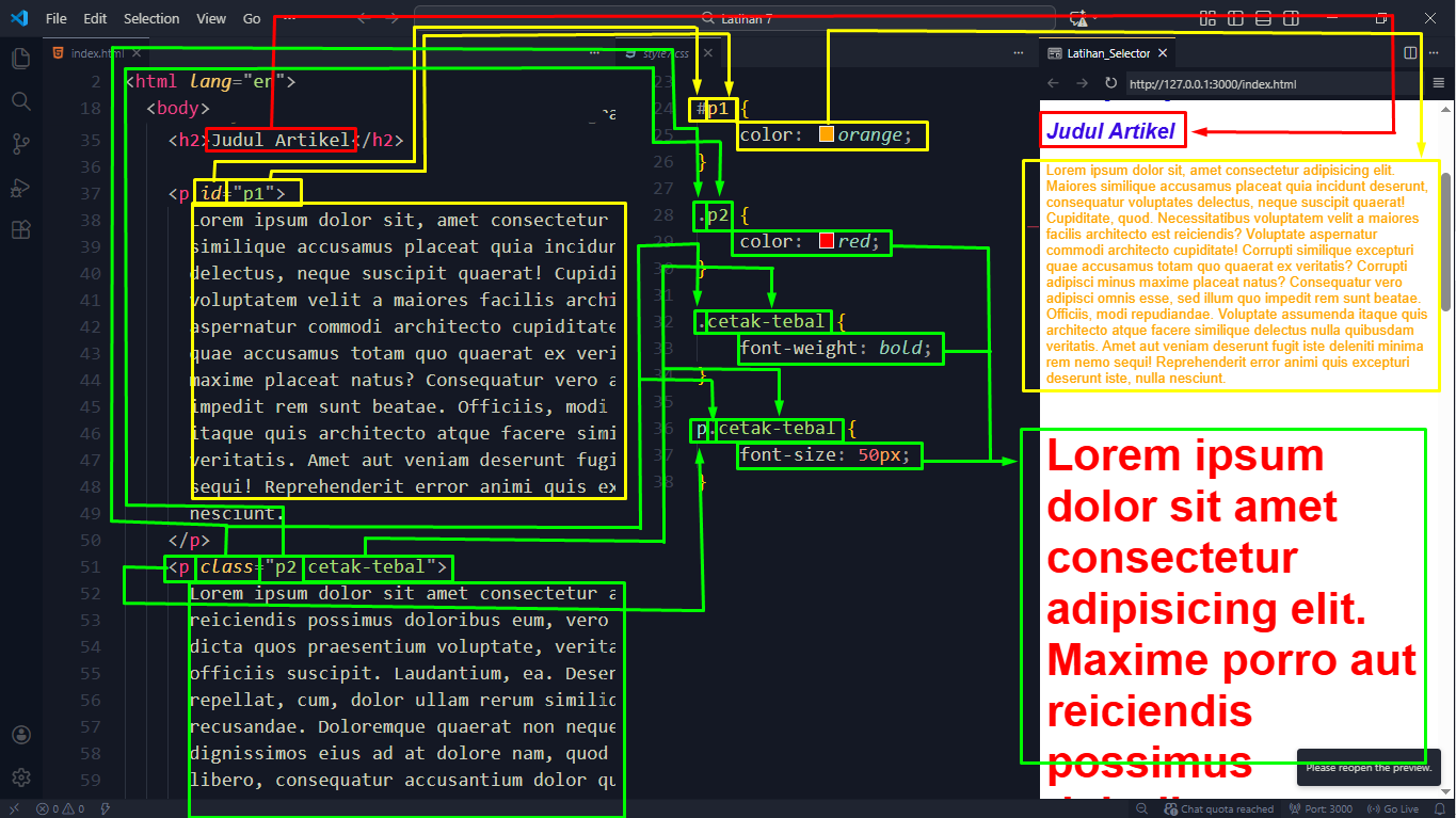 Gambar Latihan_Selector